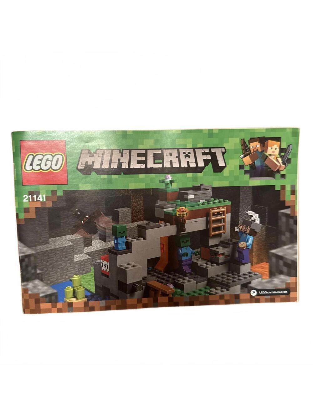 Lego Minecraft Manual ONLY 21141